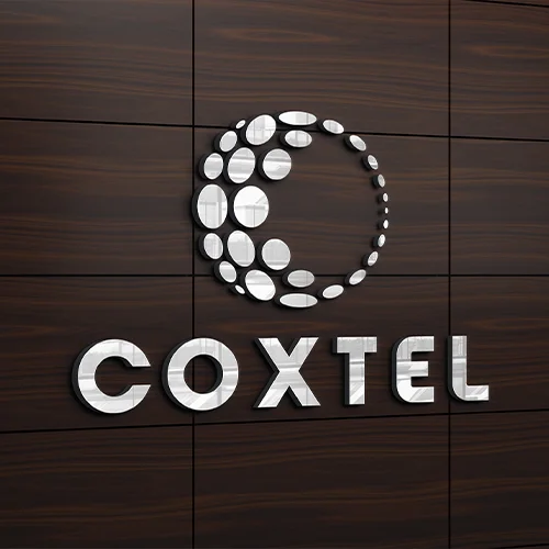 Coxtel Logo creation by Dodge 'n Burns